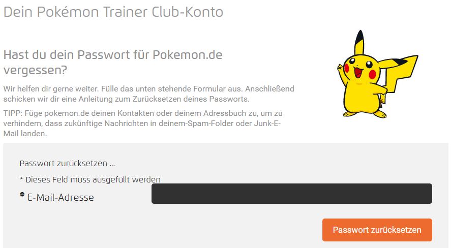 Pokemon Go Passwort Vergessen Das Konnen Sie Tun Chip