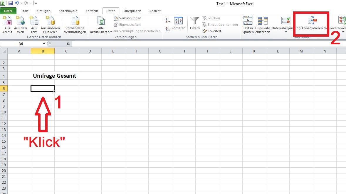 Excel: Tabellenblätter zusammenführen - CHIP