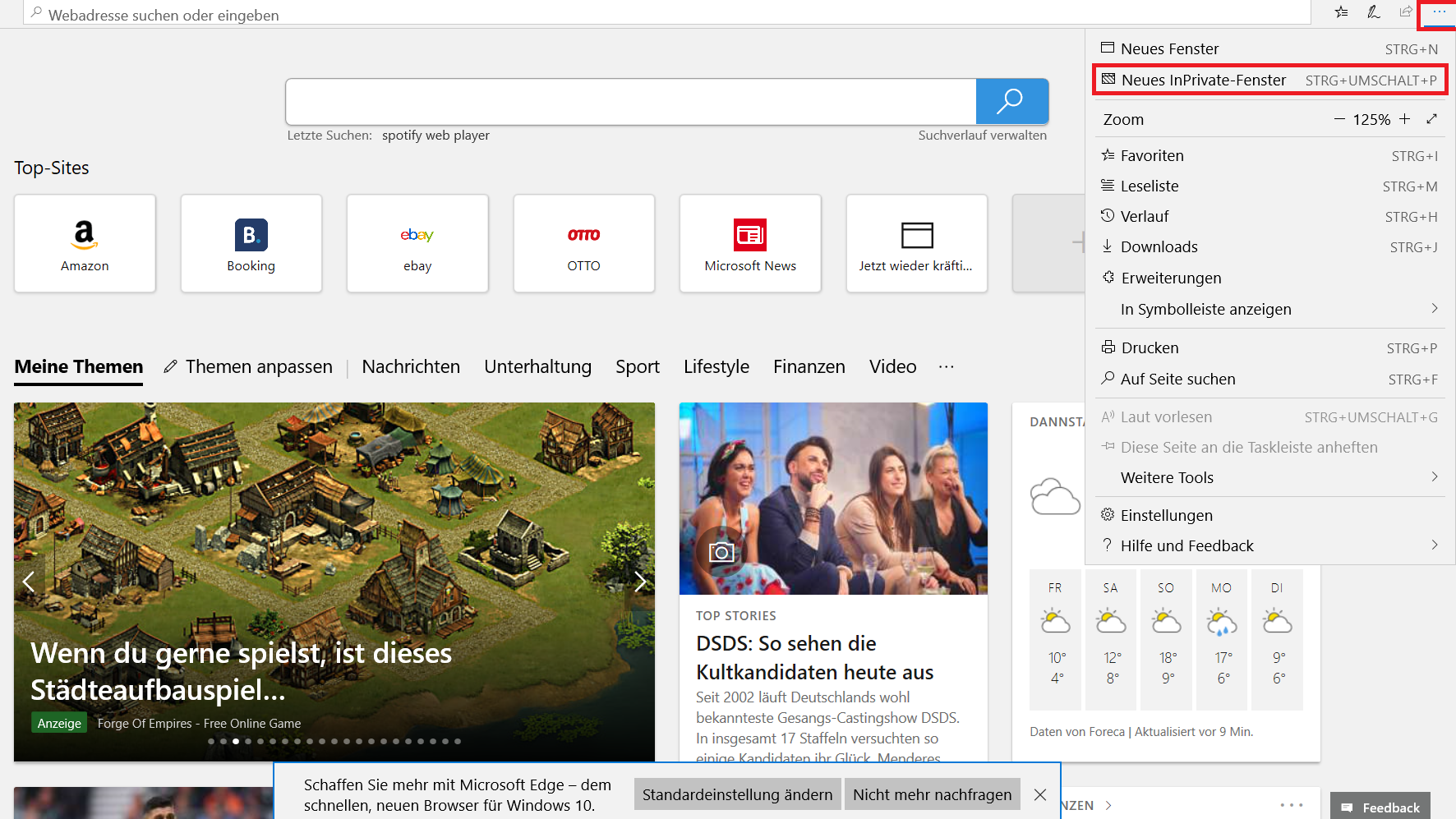 Anonym Und Inkognito Surfen In Firefox Chrome Oder Ie Chip
