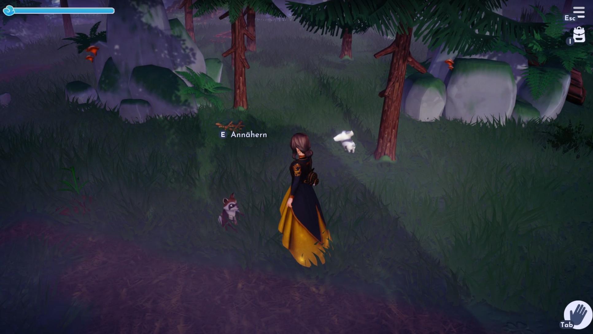 Disney Dreamlight Valley Tiere füttern Lieblingsspeisen & Annäherung CHIP