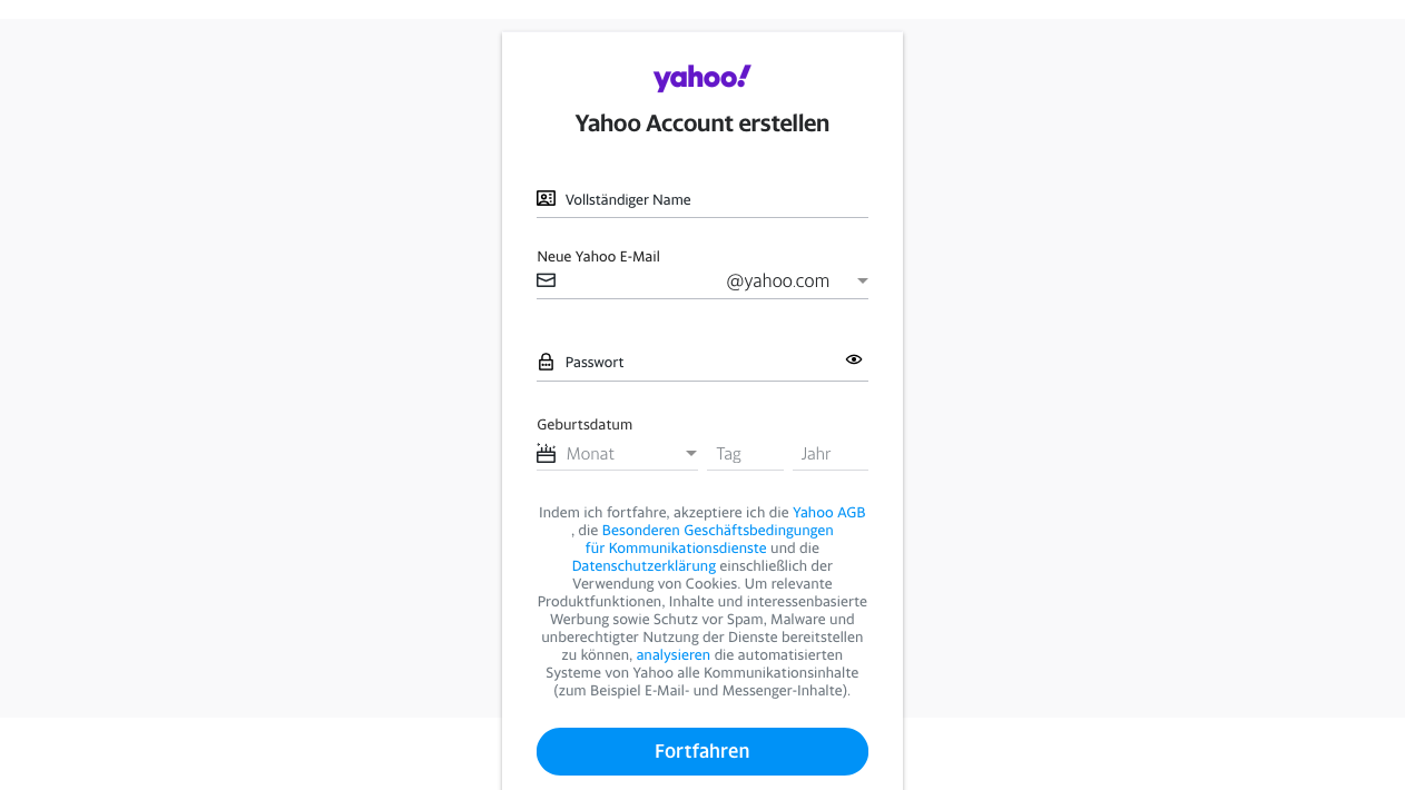 Yahoo Account erstellen: Schritt für Schritt mit Bildern - CHIP