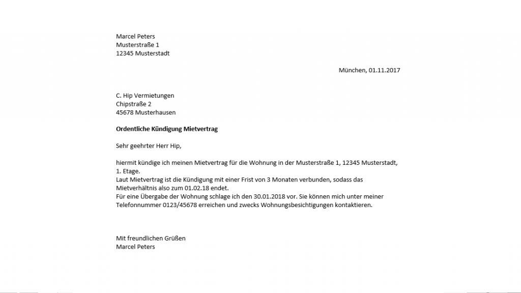 Kann ich meine Kündigung selber schreiben?