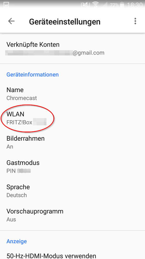 Chromecast Kann Keine Verbindung Zum Wlan Herstellen Chromecast: WLAN ändern - so geht's - CHIP