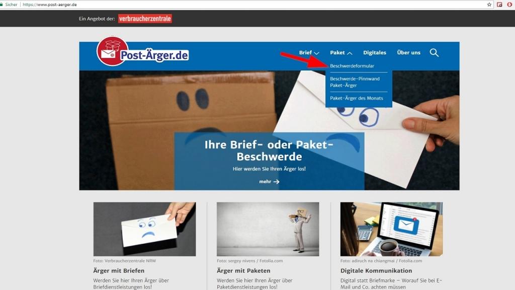 Deutsche Post: Beschwerde online einreichen - so geht es - FOCUS Online