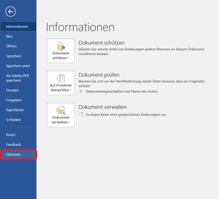 Word Der kann aufgrund eines Dateiberechtigungsfehlers nicht abgeschlossen